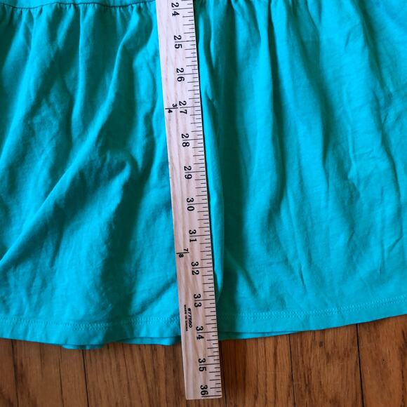 J.Crew EUC Women's Green Aqua Knit Sleeveless Dress Size M - Picture 4 of 8